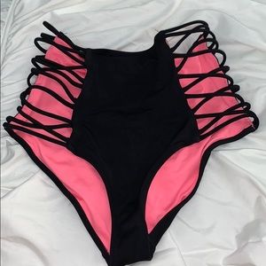 high waisted PINK bottoms